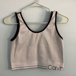 Calvin Klein sports bra size XL